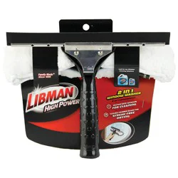 Libman 2-in-1 Microfiber Window Washer and Squeegee