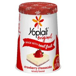 Yoplait Original Strawberry Cheesecake Yogurt