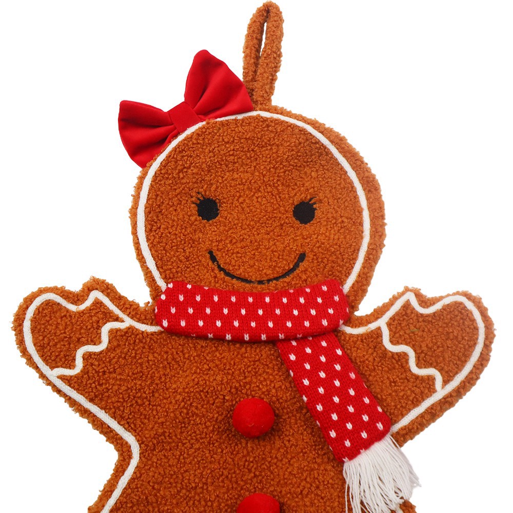 slide 2 of 3, 18" Gingerbread Girl Stocking By Ashland, 18 in