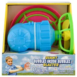 Amazing Bubbles Giant Bubbles Inside Bubbles Blaster Ages 3+