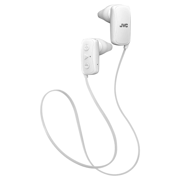 slide 1 of 1, JVC Gumy Wireless Headphones, White, 1 ct