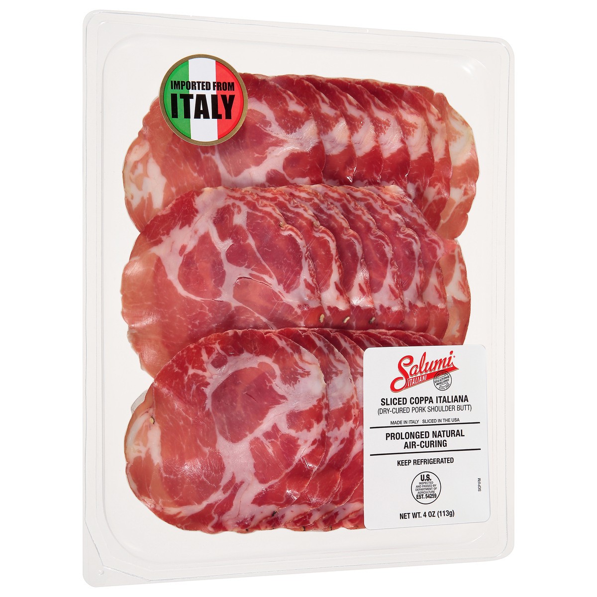 slide 2 of 9, Salumi Italiani Coppa Sliced Italian, 4 oz