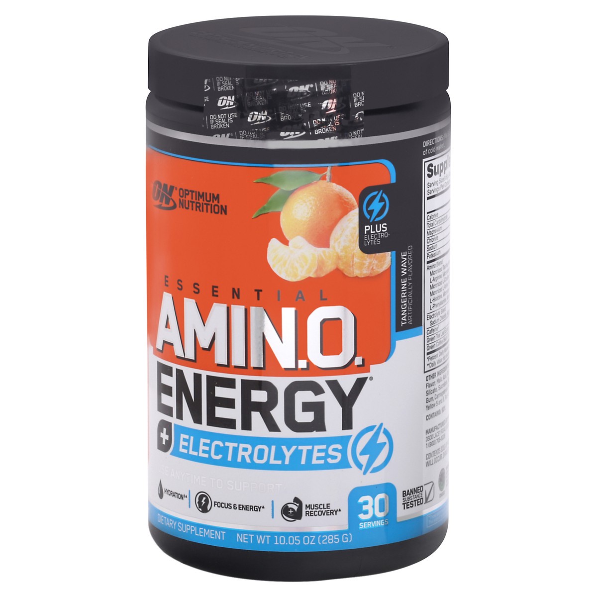 slide 4 of 9, Optimum Nutrition Essential Tangerine Wave Amin.O. Energy 9.5 oz, 9.5 oz