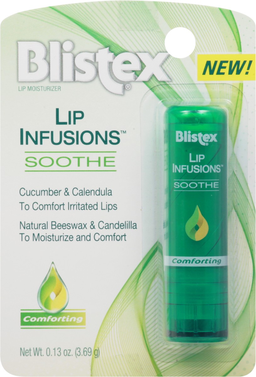 slide 7 of 9, Blistex Lip Infusions Soothe Lip Moisturizer 0.13 oz, 0.13 oz