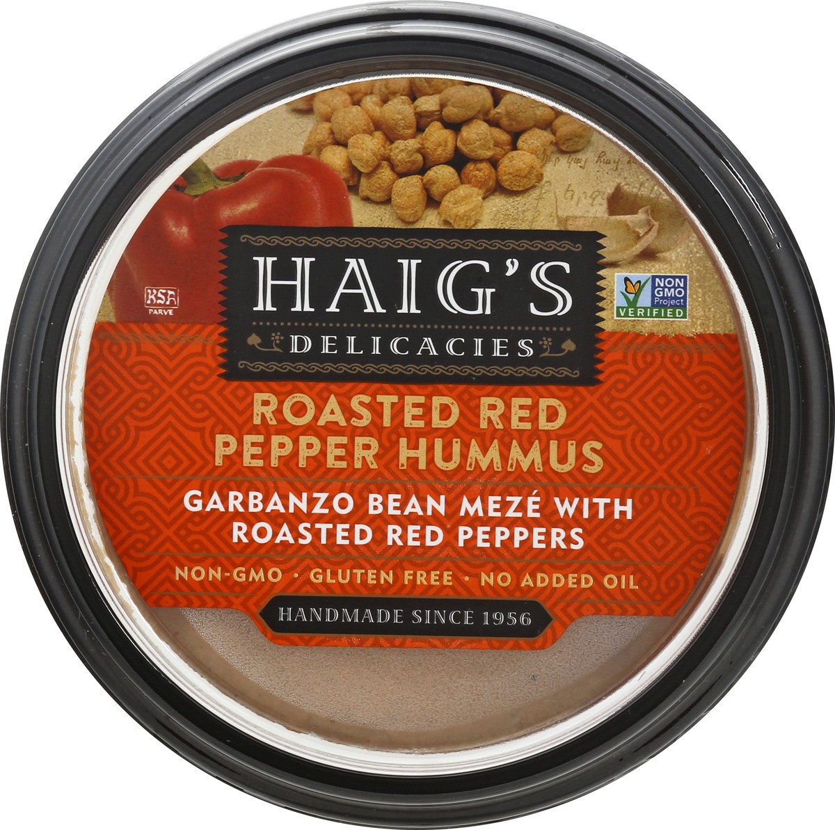 slide 13 of 13, Haig's Roasted Red Pepper Hummus 8 oz, 8 oz