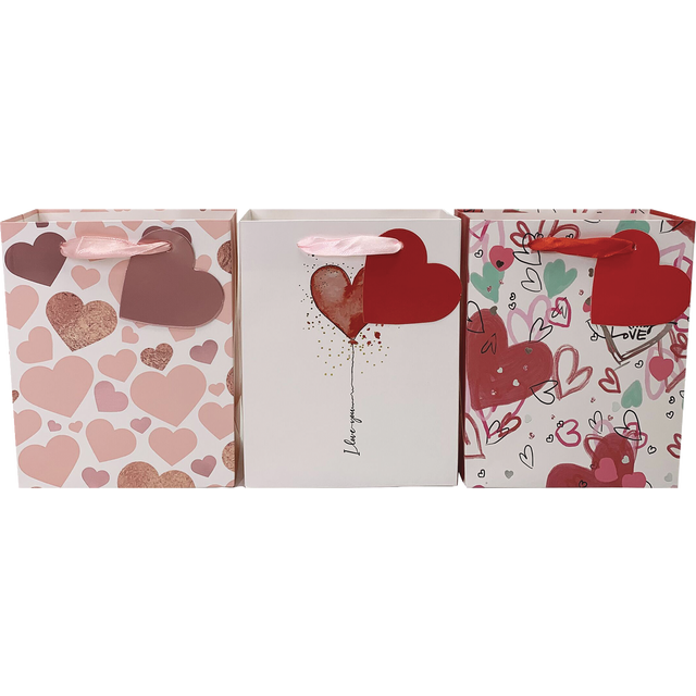 slide 1 of 1, CREATIVE HOME Perfume Valentines Day Gift Bag, 1 ct