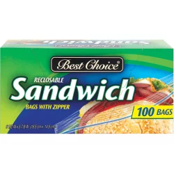 Best Choice Zip Sandwich Bag