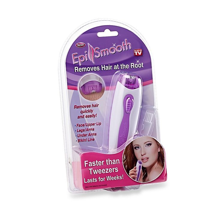 slide 1 of 1, Epi Smooth Hair Removal Tool - Purple/White, 1 ct