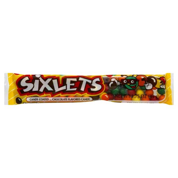 slide 1 of 1, Sweetworks Sixlets 24 Ball Tube, 1.75 oz