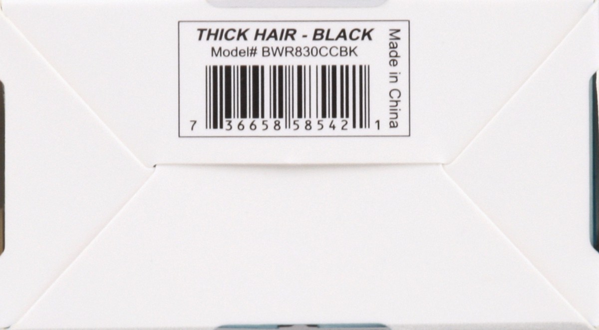slide 9 of 11, Wet Brush Custom Care Thick Hair Black Detangler 1 ea, 1 ct