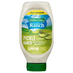 Hidden Valley Easy Squeeze Pickle Flavored Ranch Topping and Dressing