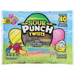 Sour Punch Twists Assorted Flavors Candy 9 oz