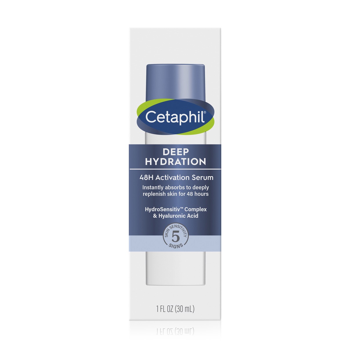 slide 2 of 2, Cetaphil Deep Hydration 48 Hour Activation Serum, 1 fl oz