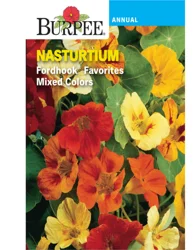 Burpee Nasturtium Fordhook Favorites Mixed Colors
