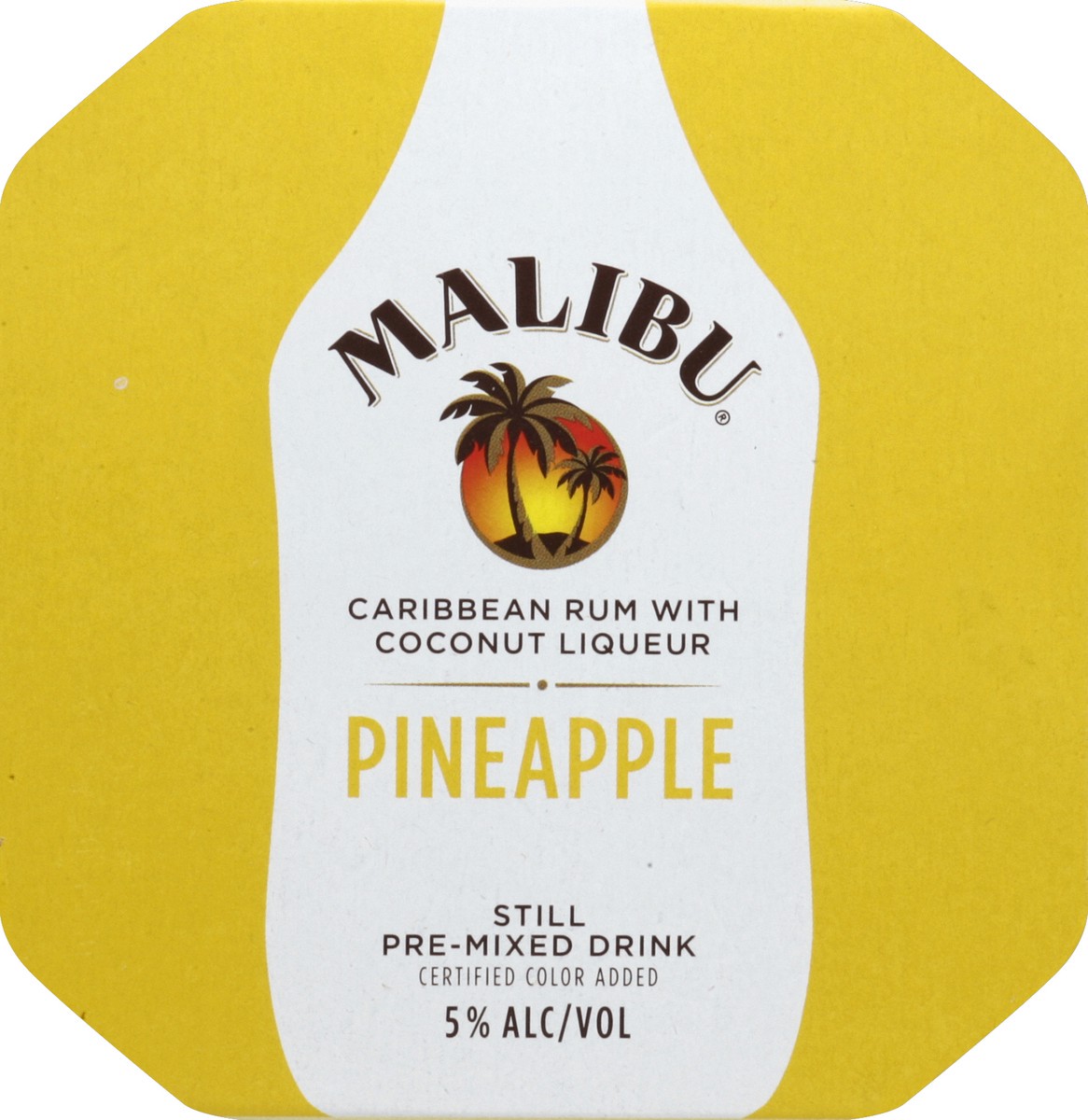 slide 2 of 4, Malibu Pre-Mixed Drink 4 ea, 4 ct; 200 ml