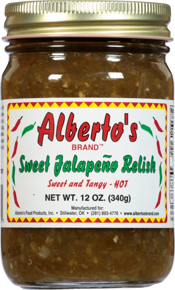 slide 5 of 13, Alberto's Sweet Jalapeno Relish - 12 oz, 12 oz