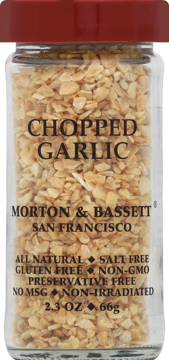 slide 1 of 3, Morton & Bassett Garlic 2.3 oz, 2.3 oz