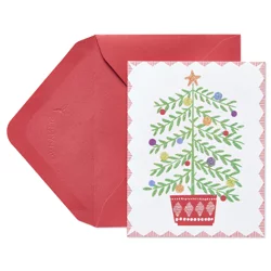 Papyrus Sweet Tree In Pot Prelude Holiday Boxed Cards