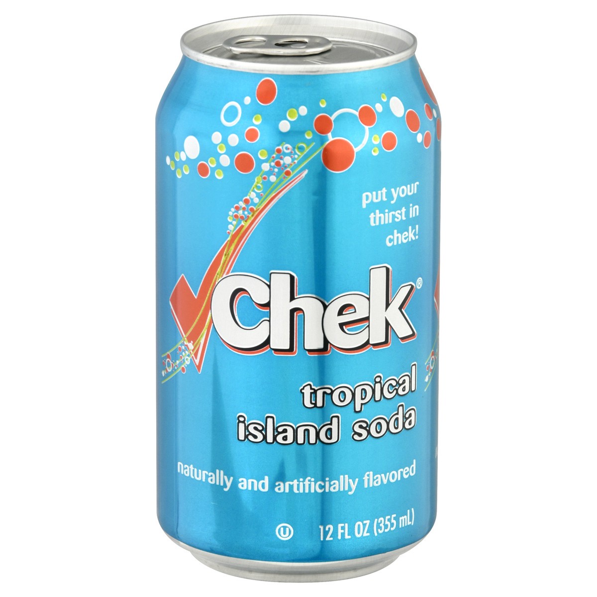 slide 9 of 13, Chek Tropical Island Soda - 12 oz, 12 oz