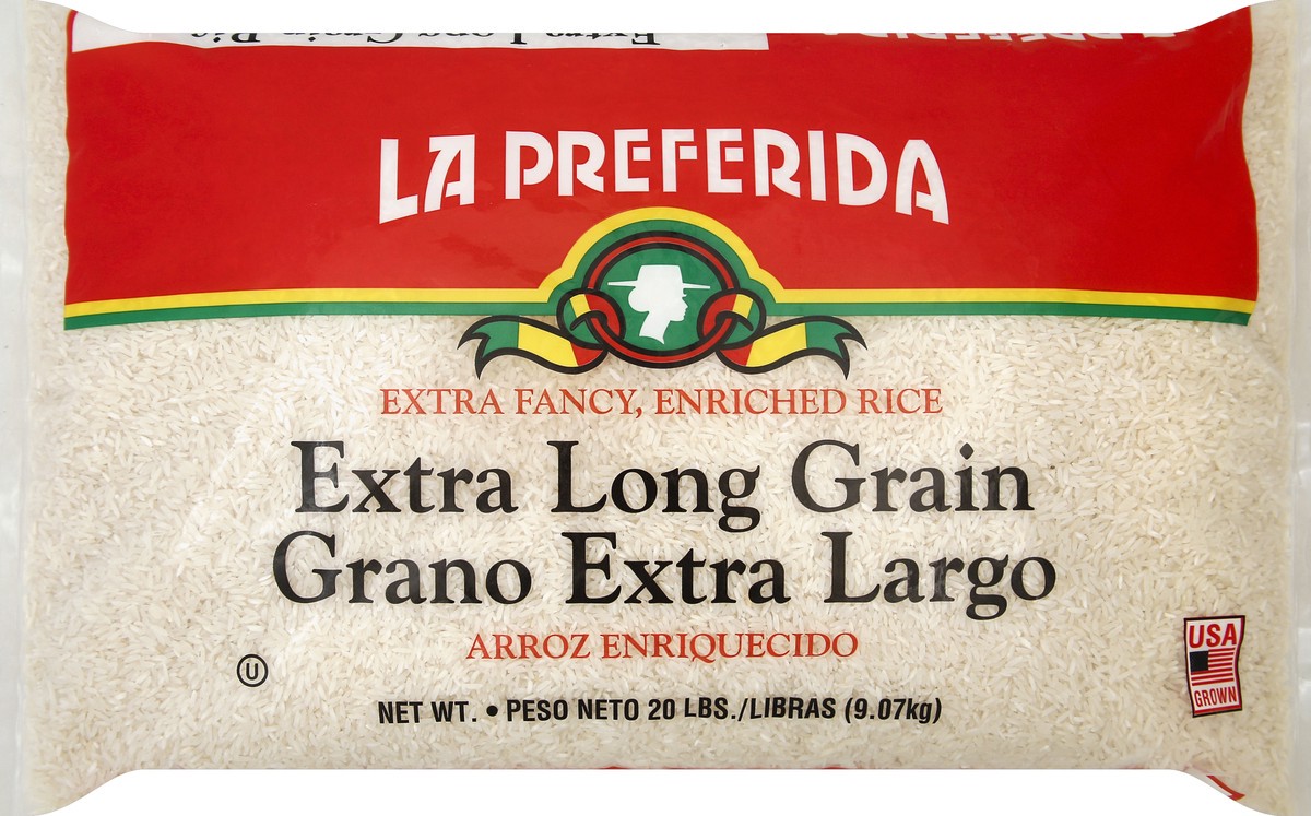 slide 1 of 6, La Preferida Rice 20 lb, 20 lb