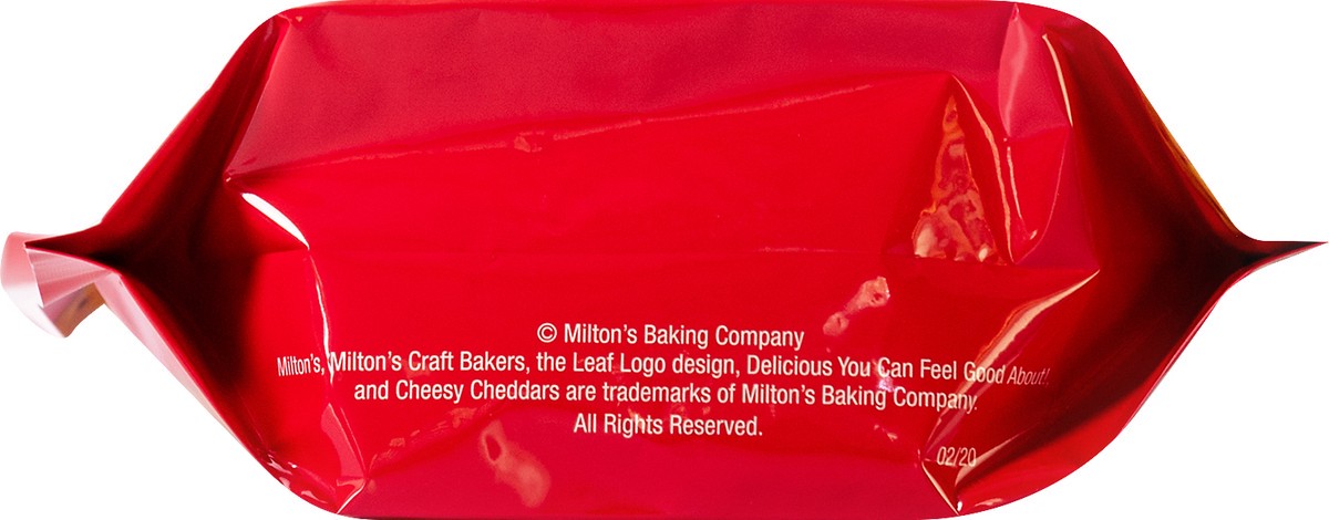 slide 3 of 7, Milton's Cheesy Cheddars Organic Hot & Spicy Snack Crackers 6 oz, 6 oz