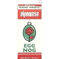 slide 1 of 1, Alpenrose Egg Nog, 1/2 gal