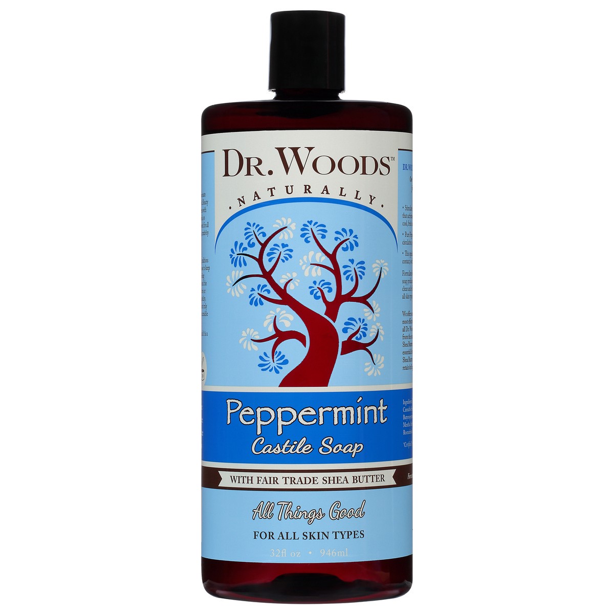 slide 7 of 12, Dr. Woods Peppermint Castile Soap 32 fl oz, 32 fl oz