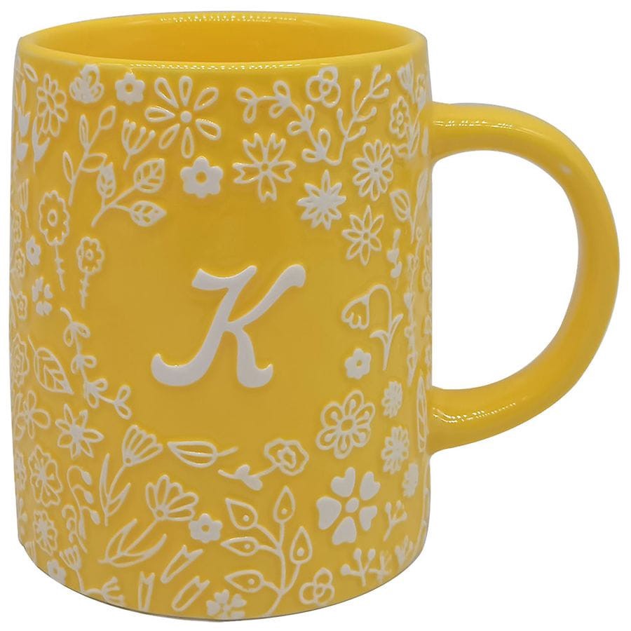 slide 1 of 1, Modern Expressions Monogram Mug (K), 1 ct