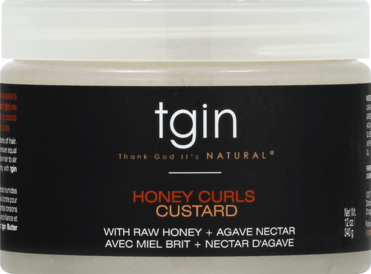 slide 2 of 11, TGIN Honey Curl Custard 12 oz, 1 ct