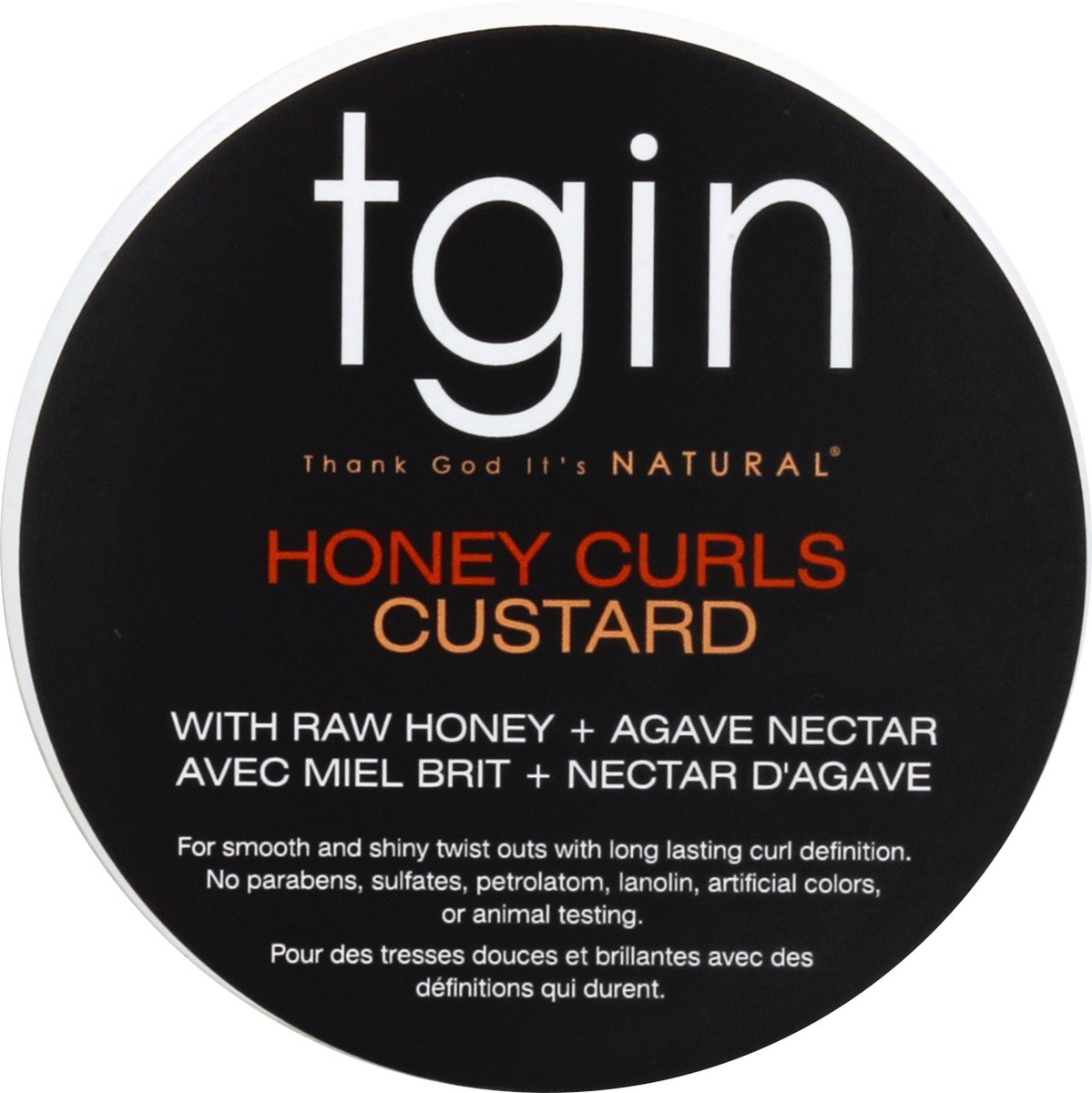 slide 8 of 11, TGIN Honey Curl Custard 12 oz, 1 ct