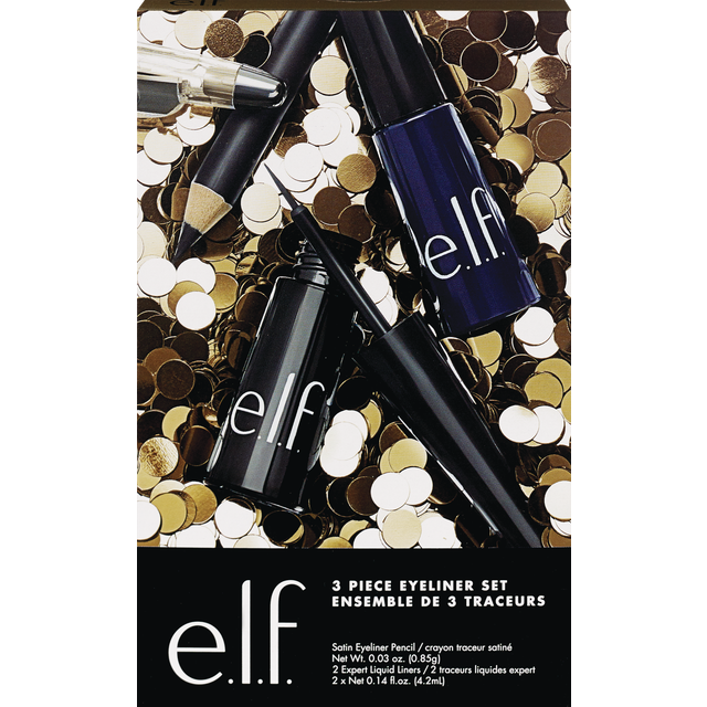 slide 1 of 1, e.l.f. Eyeliner Set, 3 ct