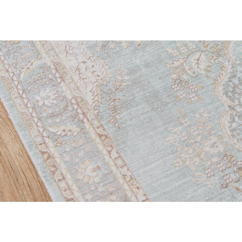 slide 2 of 4, Momeni Isabella Botanical Medallion Accent Rug - Blue, 2 ft x 3 ft