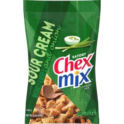 Chex Mix Snack Mix, Sour Cream and Onion, Snacks, 8 oz