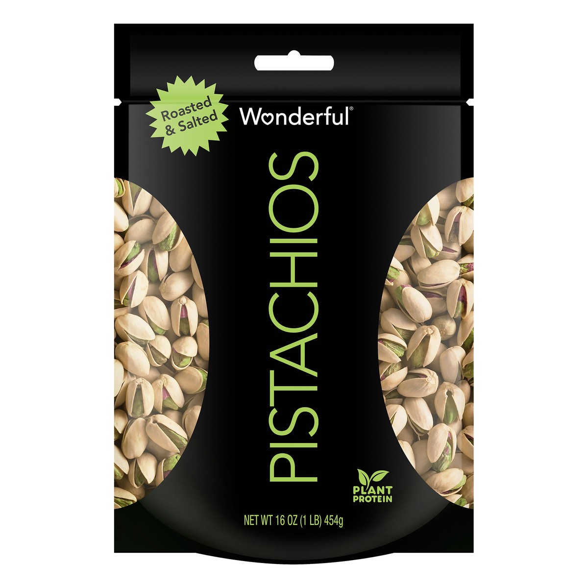 slide 6 of 9, Wonderful Pistachios Roasted & Salted Pistachios 16 oz, 16 oz