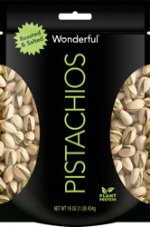 Wonderful Pistachios, In Shell Roasted & Salted Nuts, 16 Ounce Bag