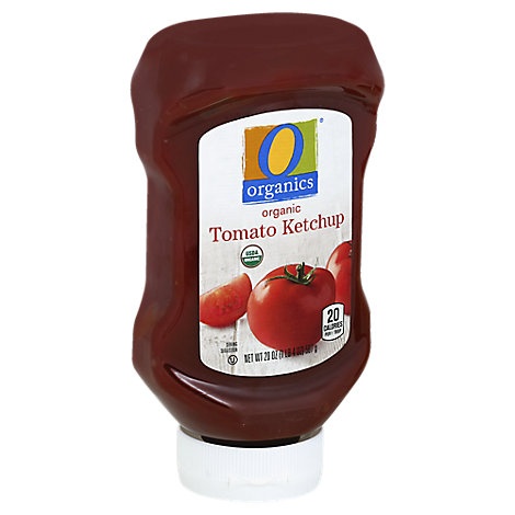 slide 1 of 1, O Organics Organic Ketchup Tomato, 20 oz