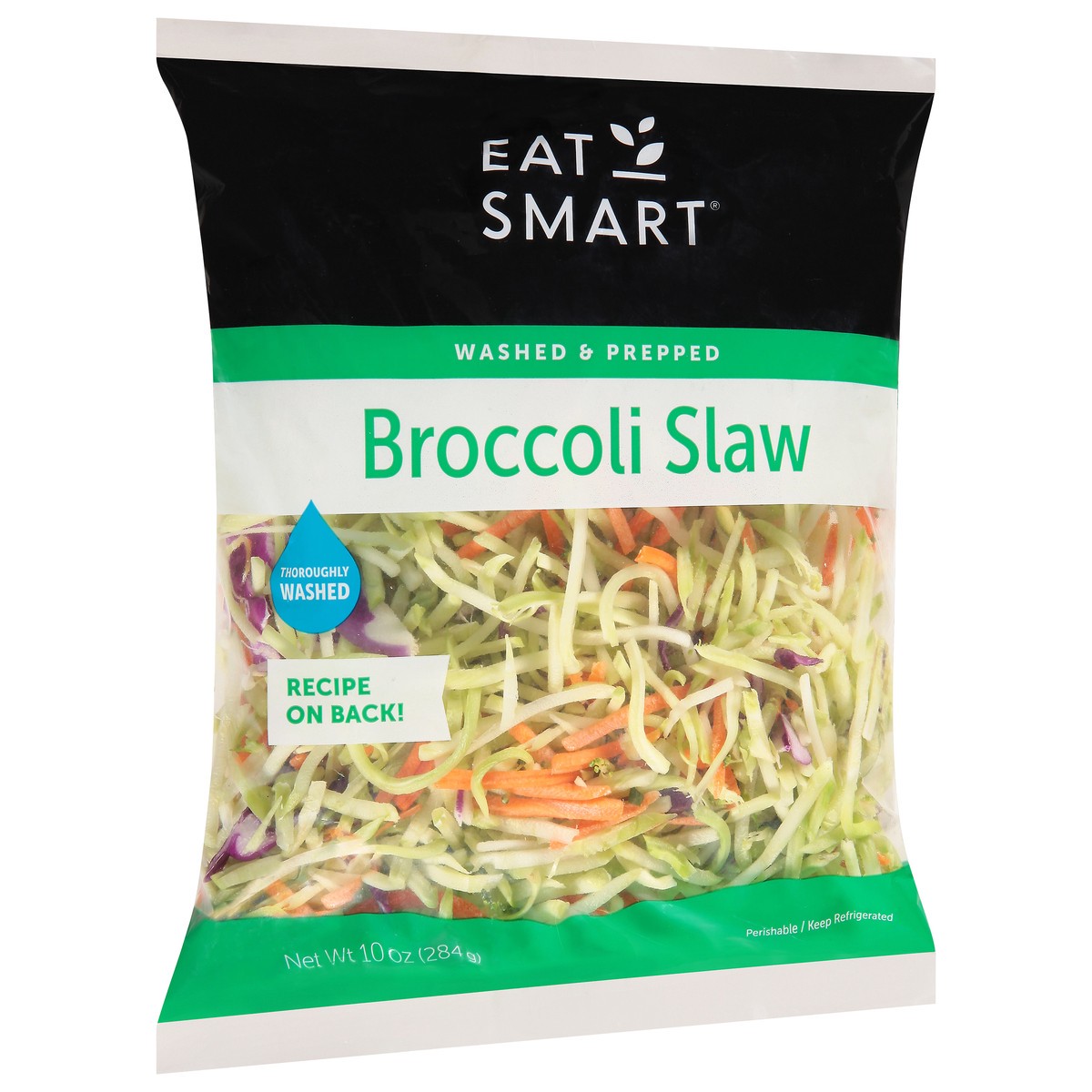 slide 3 of 14, Eat Smart Washed & Prepped Broccoli Slaw 10 oz, 10 oz