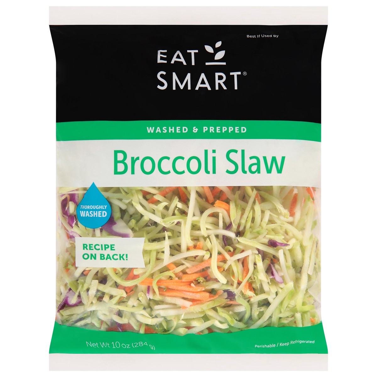 slide 6 of 14, Eat Smart Washed & Prepped Broccoli Slaw 10 oz, 10 oz