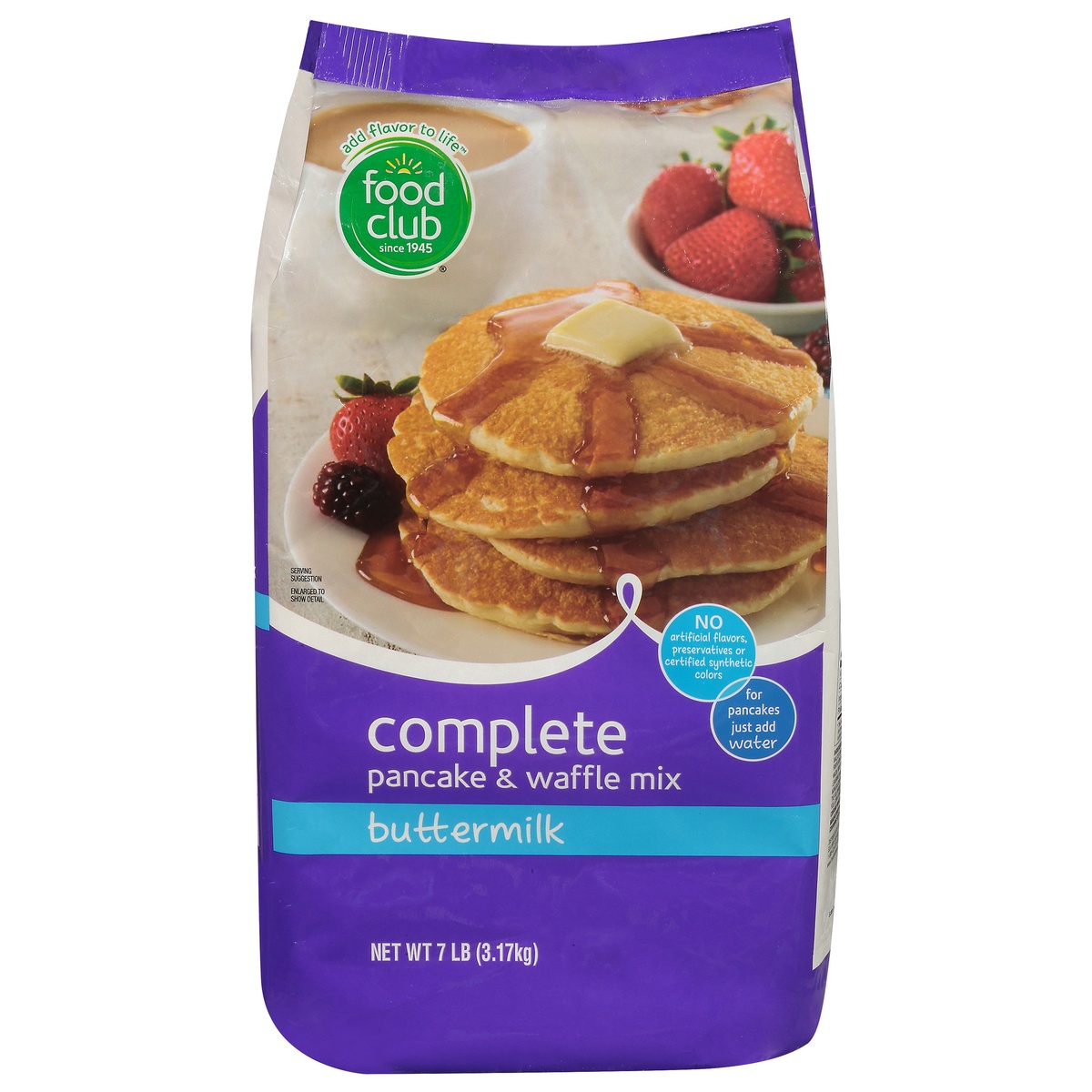 slide 1 of 1, Food Club Buttermilk Complete Pancake & Waffle Mix, 7 lb