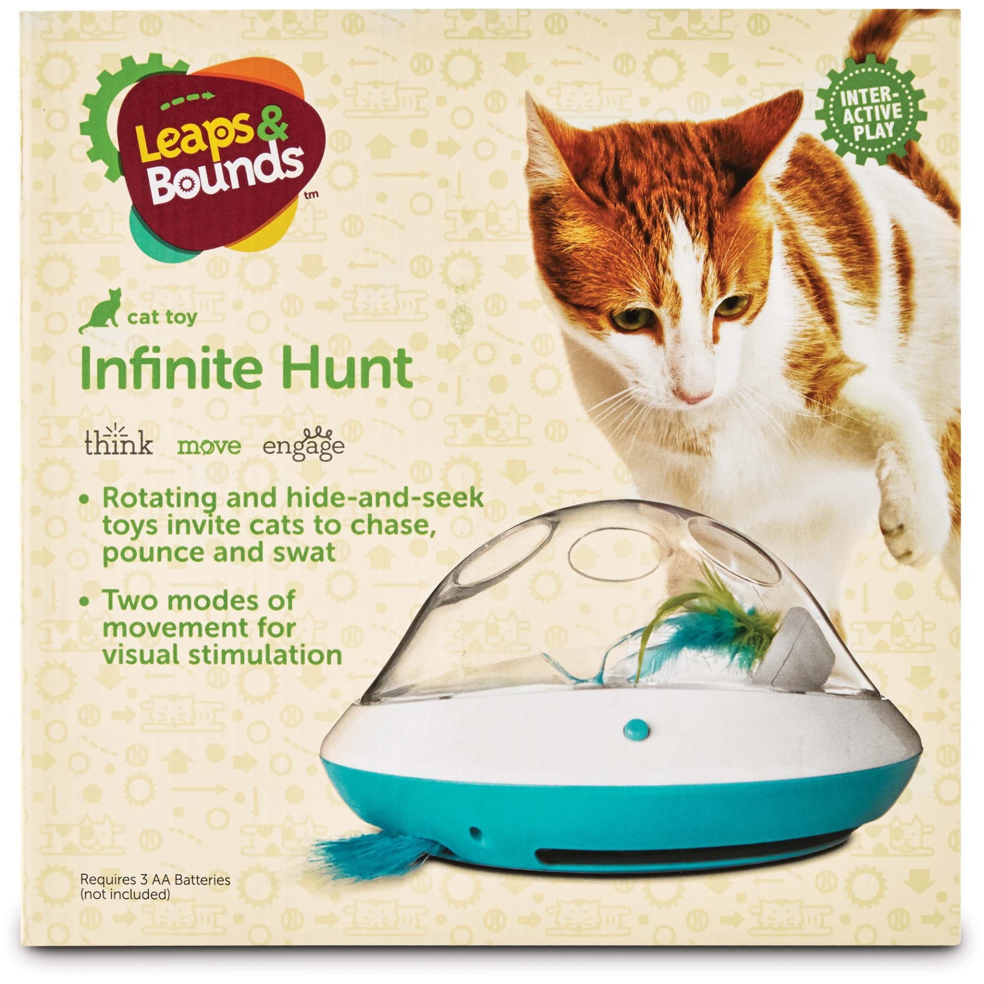 slide 1 of 1, Leaps & Bounds Electric Play Dome for Cats, 1 ct