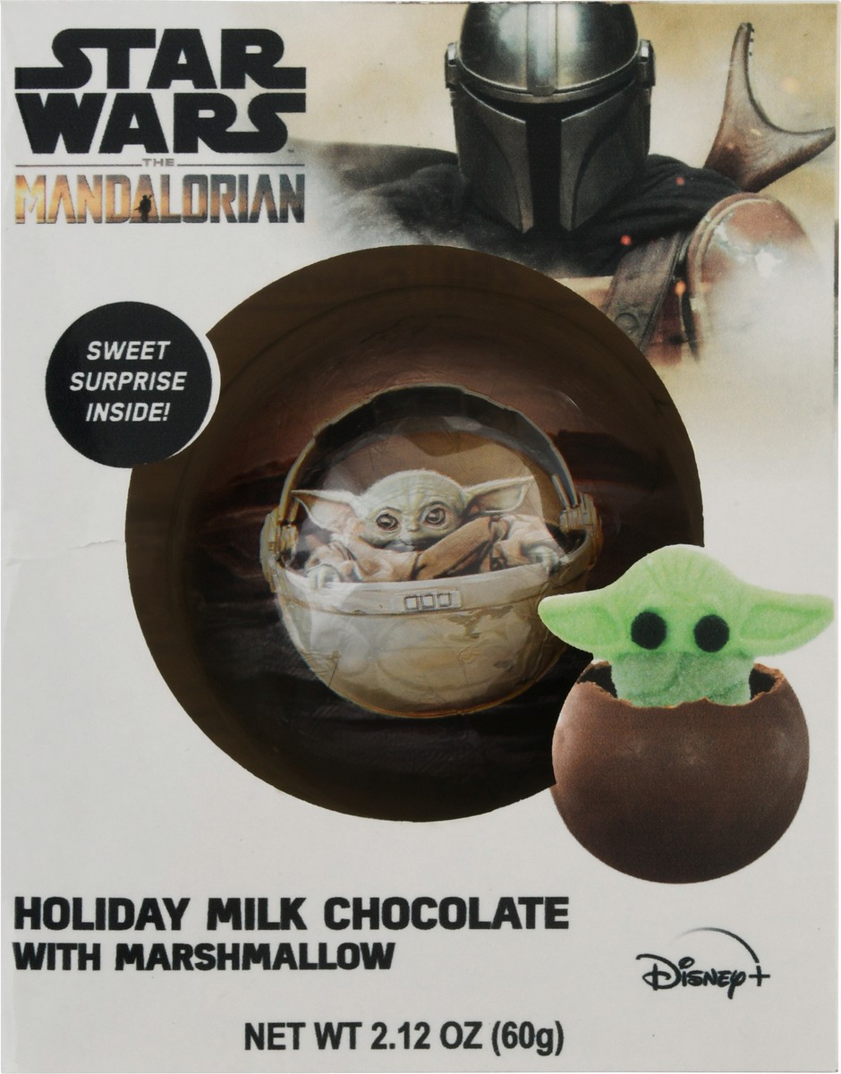 slide 3 of 13, Star Wars The Mandalorian Holiday Milk Chocolate 2.12 oz, 2.12 oz