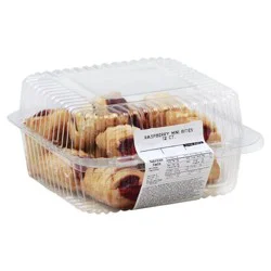 Giant Eagle Mini Bites, Raspberry, 12 Count