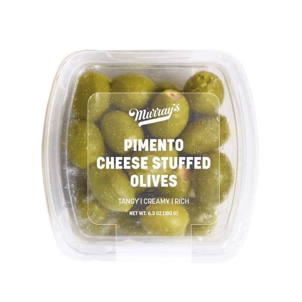 slide 2 of 2, Murray's Pimento Cheese Stuffed Green Olives, 6 oz