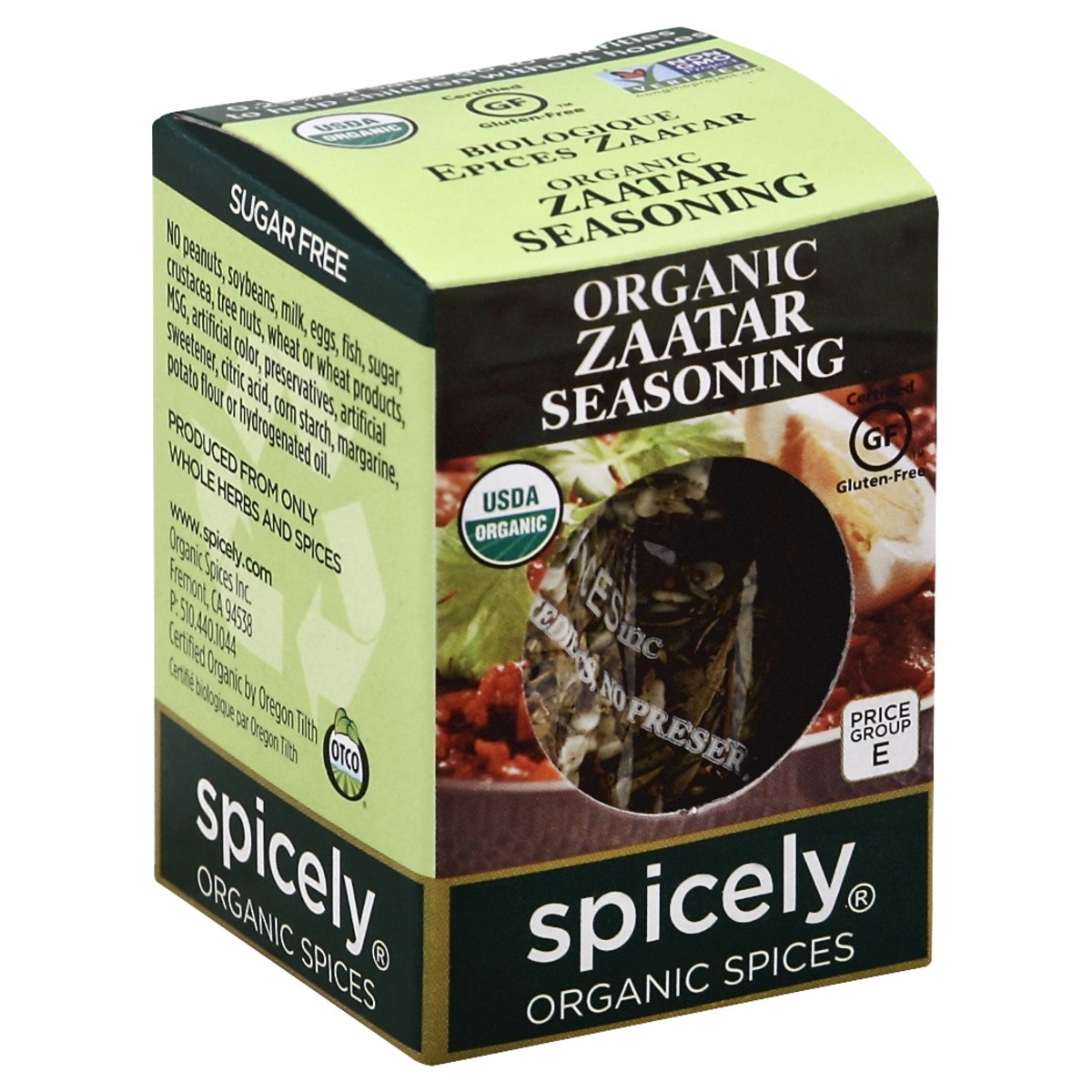 slide 4 of 4, Spicely Organic Spices Zaatar Seasoning 0.35 oz, 0.35 oz