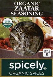 Spicely Organic Spices Zaatar Seasoning 0.35 oz