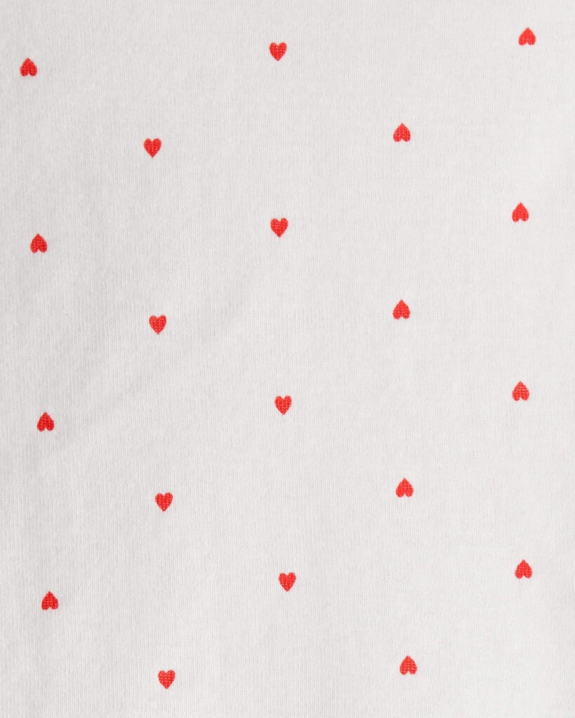 slide 3 of 5, Carter's Baby Girl 3-Piece Heart Print Long-Sleeve Dress Set - Pink Pink 3M, 3 pc