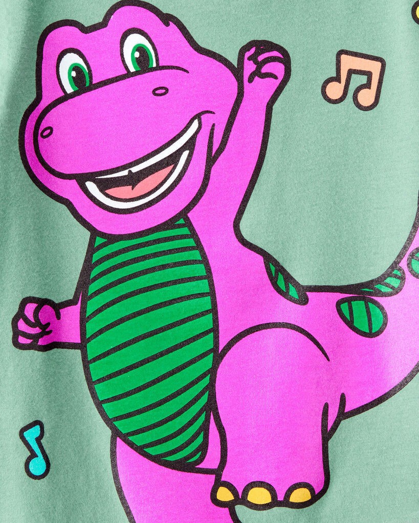 slide 2 of 2, Carter's Toddler Barney Short-Sleeve Graphic Tee - Green Green 5T, 1 ct