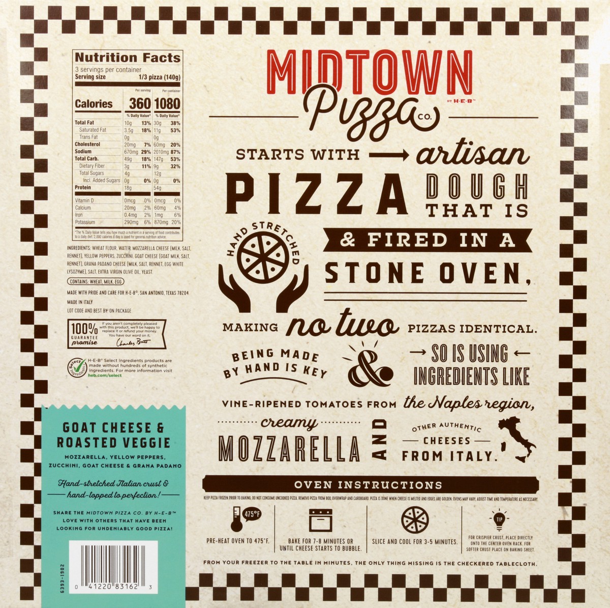 slide 9 of 13, Midtown Pizza Pizza 14.8 oz, 14.8 oz