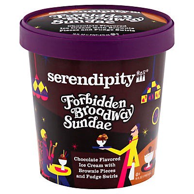 slide 1 of 1, Serendipity Forbidden Broadway Sundae Ice Cream 16 oz, 16 oz