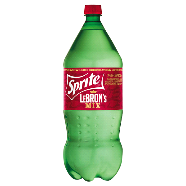 slide 1 of 1, Sprite Lebrons Mix Lemon Lime Soda - 2 liter, 2 liter